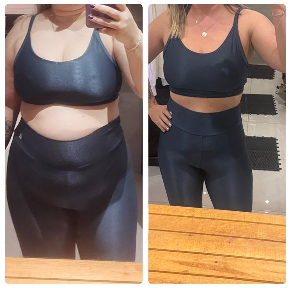 Resultado de paciente do curso Dieta Hormonal